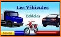 French for kids : VEHICLES related image