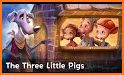 "The three little pigs" tale related image