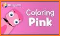 Learn to color Pink Pig related image