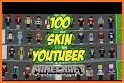 Skins YouTubers for Minecraft PE related image