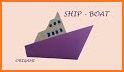 Origami boats schemes: how to make paper ships related image