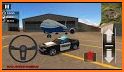 Flying Police Car : City Patrol Robber Chase Game related image