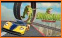 Dinosaur Car Chase Ramp Stunts related image