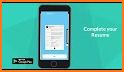 Resume Builder App Free CV maker CV templates 2019 related image