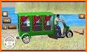 Bicycle Tuk Tuk Auto Rickshaw : New Driving Games related image