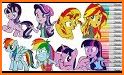 Little Pony Coloring Book related image