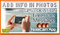 Note Cam Lite: GPS Camera related image