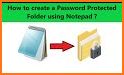 Notepad with password PRO related image