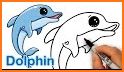 Dolphin Coloring Pages For Kid related image