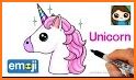 Adorable Galaxy Unicorn related image