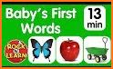 First Words for baby - US English (100 flashcards) related image