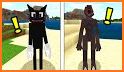 Siren Head and Cartoon Cat Mod For Minecraft related image