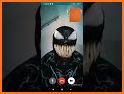 Venom Horror fake call video and Chat related image