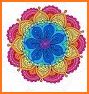 Mandala coloring games - Coloring book for adults related image