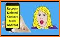Deleted contact recovery related image