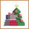 Christmas Pixel Art - Coloring By Number related image