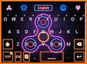 Sky Fidget Spinner Keyboard Background related image