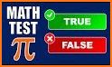 Kids True False - Math related image