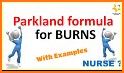 Burns Fluid Calculator: Parkland or Baxter Formula related image