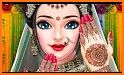 Indian Wedding Stylist - Makeup &  Dress up Games related image