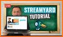 Streamyard Broadcast Live mobile guide related image