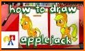 How to draw - pony, little pony related image