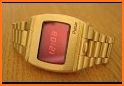 LED watch face | Vintage | Seventies related image