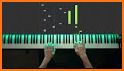 3D Metal Piano Keys Keyboard Theme related image