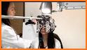 Optometry & Ophthalmology eye measure and eye-exam related image