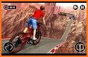 Impossible Mega Ramp Moto Bike Rider: Superhero 3D related image