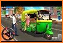 Real Rickshaw Driving Simulator-Tuk Tuk Games related image