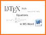 LaTeX equation editor: Unicode Math Symbols related image