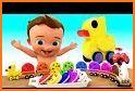 Baby Fish Shape Blocks Puzzle - Educational Game related image