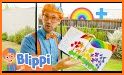 Blippi Coloring Book related image