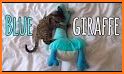 Blue Giraffe related image