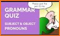 English Grammar Pronouns Quiz related image