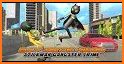 Bat Rope Hero Stickman Crime - Gangster Mafia Game related image