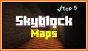 Skyblock Maps: Minecraft PE related image