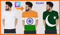 Pak Flag Shirts 14 agust shirt photo editor related image