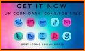 ﻿Unicorn Dark - Icon Pack related image