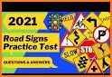 Road Signs Test 2021 Unites States Premium related image