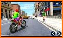 Rooftop Bike Driving Simulator : Bike Taxi Games related image