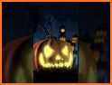 Galaxy Jack O Lantern Keyboard Theme related image