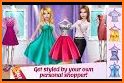 Fashion Dress up games for girls. Sewing clothes related image