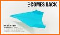 Origami paper airplanes: flying schemes related image