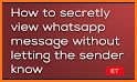 Message secretly viewer related image