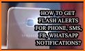 Flash Blink Alert for all notification,call, sms related image