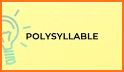 Polysyllable related image