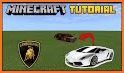 Lambo Gallardo for Minecraft cars MOD related image