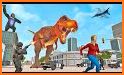 Angry Dino City Attack: Wild Animal Smasher Games related image